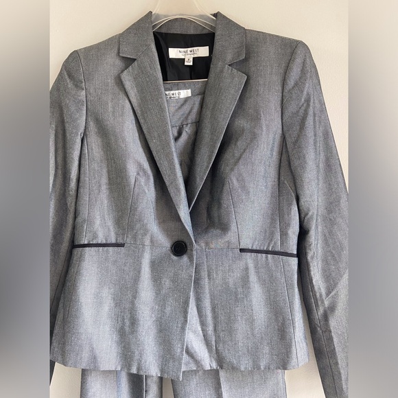 Nine West Gray Women's Pantsuit - Picture 2 of 8